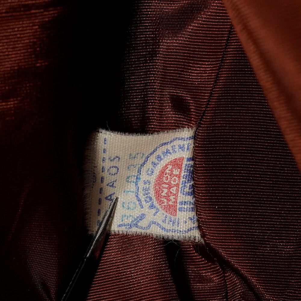 Vintage Women’s Wool Blazer Brown Union Made USA Size 10 Tailored Fit - Picture 5 of 13